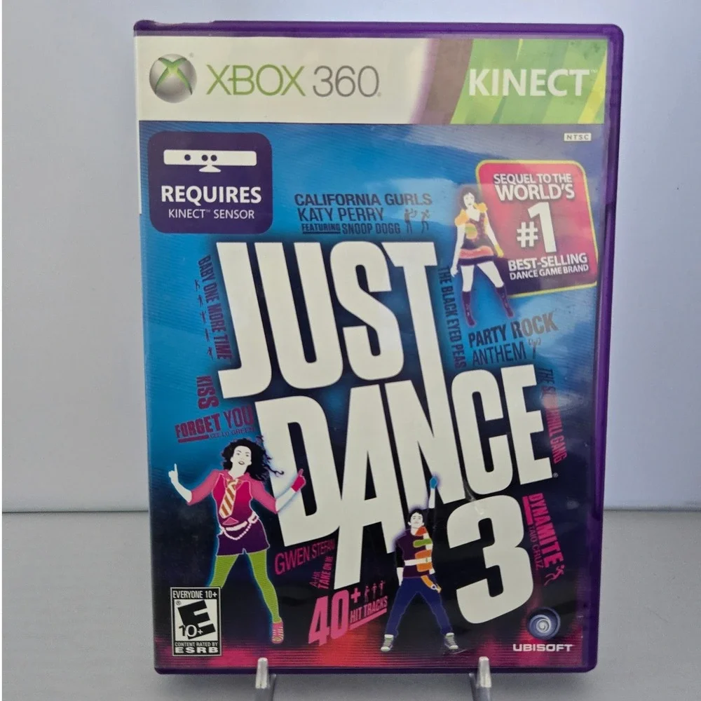 Just Dance 3‎ & 4 Bundle - Xbox 360 - Complete CIB 2 Games Kinect Required